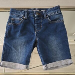 Blue Denim Shorts